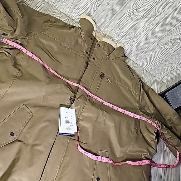 Ariat Ladies Real Grizzly Insulated Conceal Carry Cub Brown Jacket Womens XXL - Picture 11 of 14